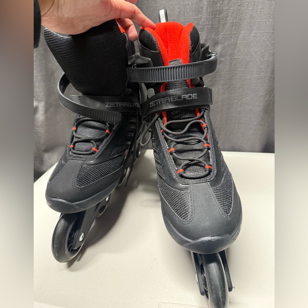 Rollerblade Zetrablade Men's Inline Skate - Black/Red